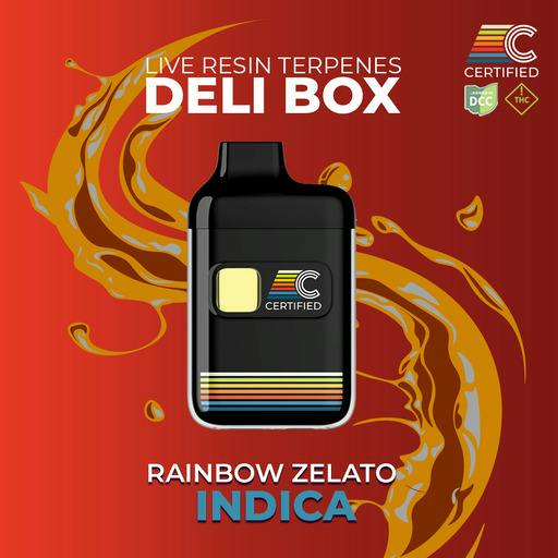 Certified Cultivators - Rainbow Zelato LRT DeliBox Disposable - 1g