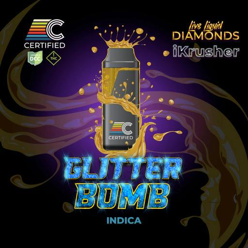 Certified Cultivators - Glitter Bomb LLD iKrusher Disposable - 1g