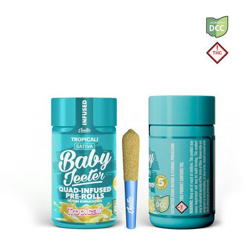 Jeeter - Tropicali SSU Baby Quad Infused Pre-Roll - 5 Pack - 2.5g