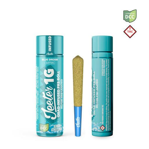 Jeeter - Blue Dream SSU Quad Infused Pre-Roll - 1g