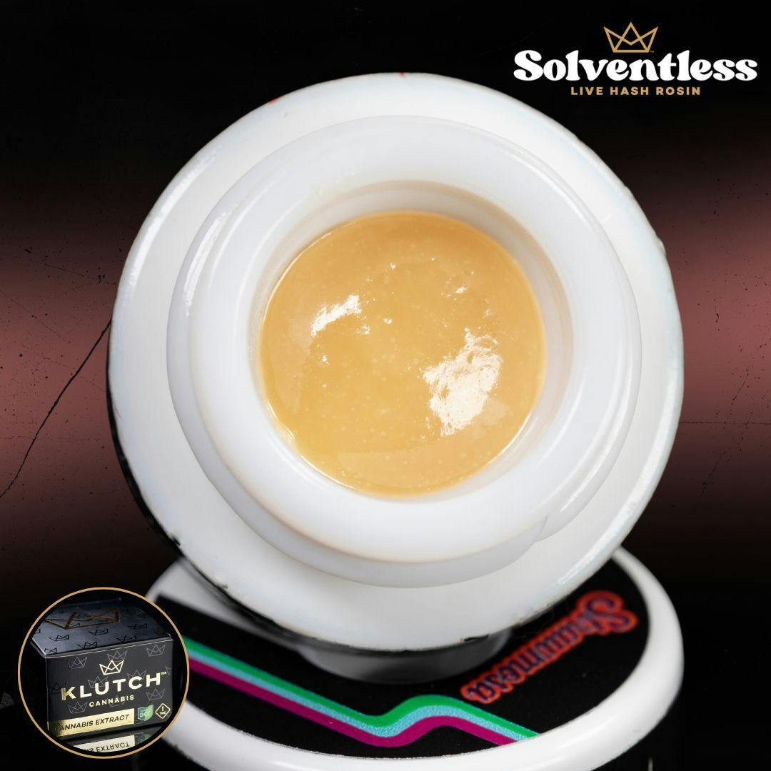 Klutch - Strawmosa Live Hash Rosin Cold Cure Full Spec - 1g