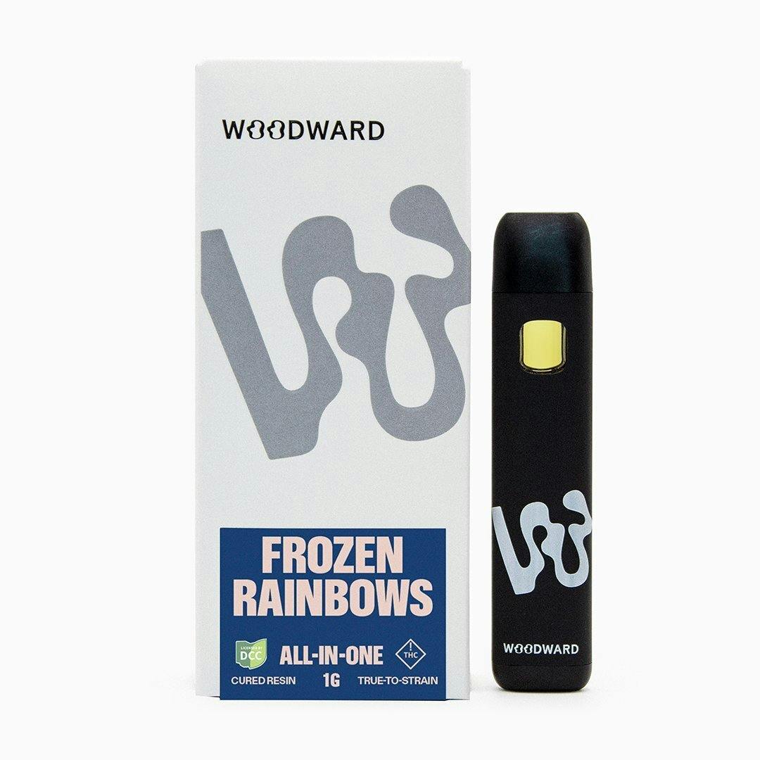 Woodward - Frozen Rainbows TTS Cured Resin AIO Disposable - 1g