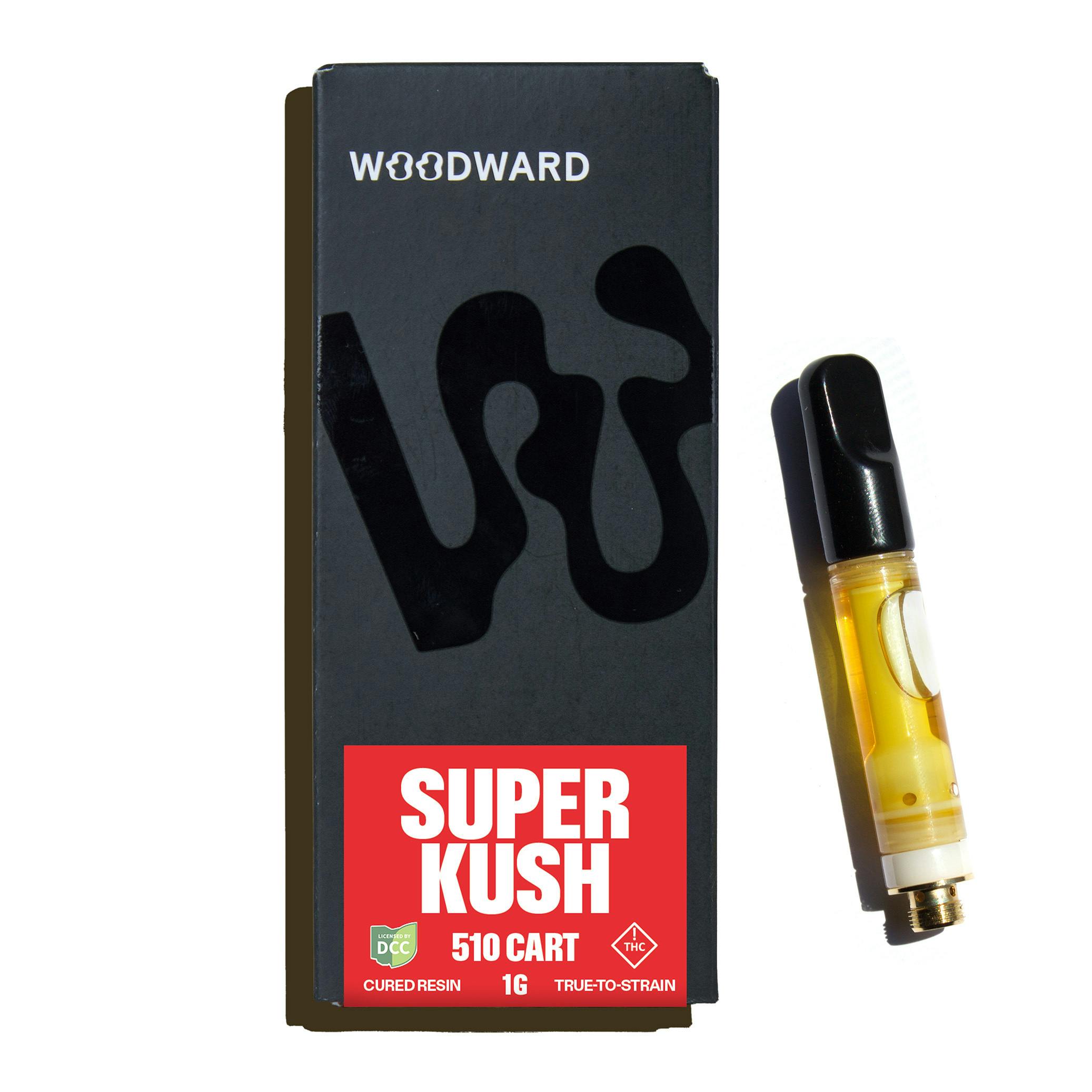 Woodward - Super Kush TTS Cured Resin Cart - 1g
