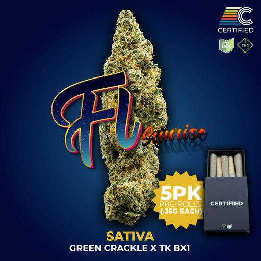 Certified Cultivators - FL Sunrise SSU Flower Pre-Roll - 5 Pack