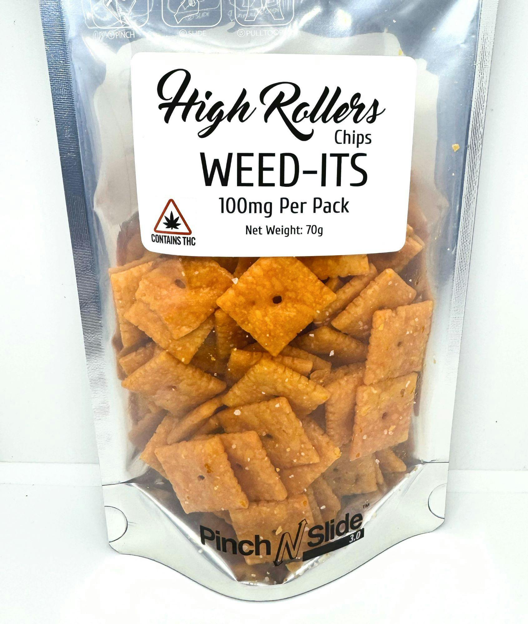 High Rollers - Weed-Its - 100mg Bag