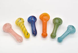 High Rollers - Glass - Peanut Pipe 2"