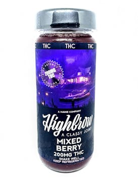 HighBrow - Drinks - Mixed Berry Nano- 200mg THC