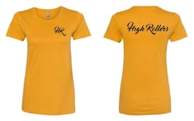 High Rollers - Old Gold Tee Shirt - XXXL