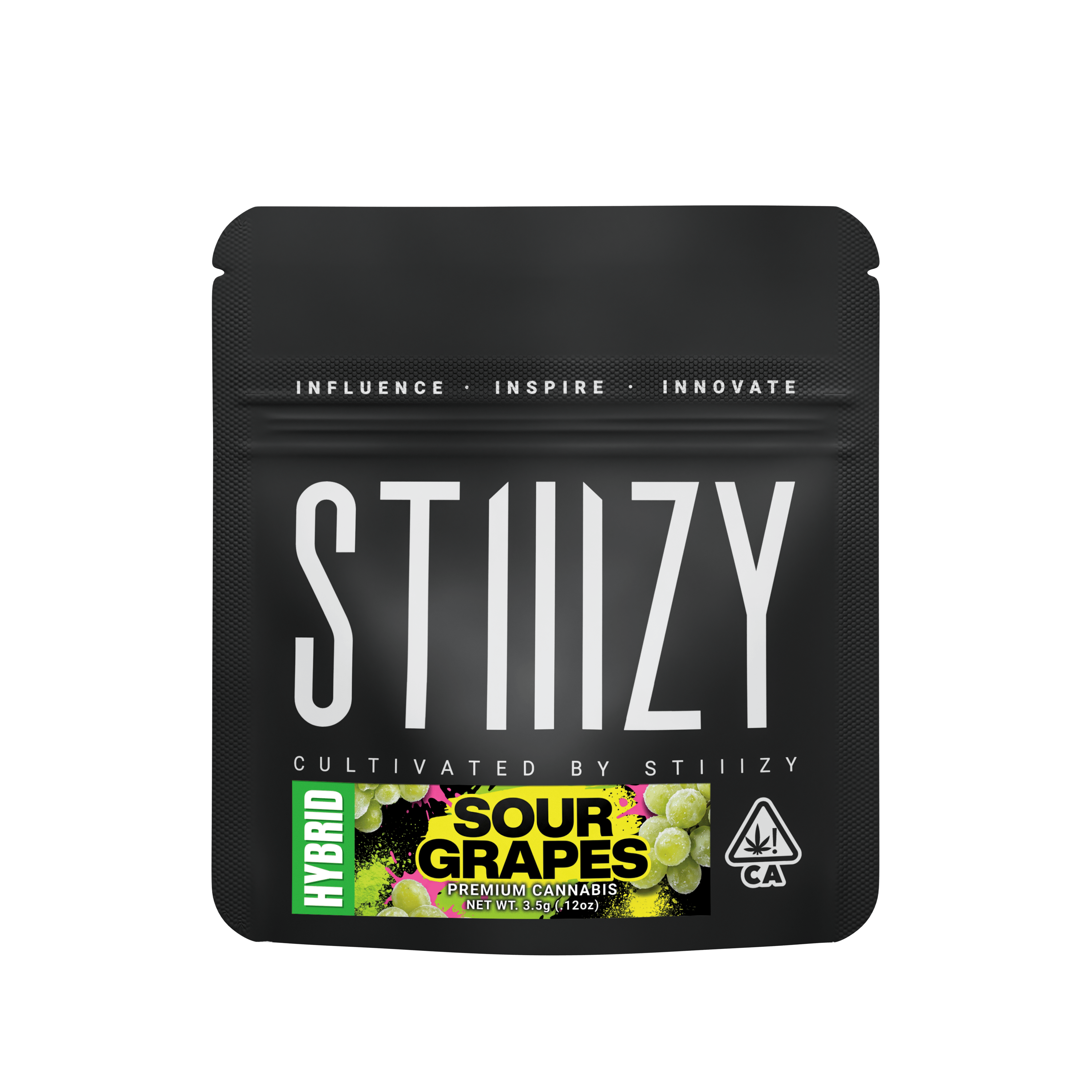 STIIIZY - Black: Label - Sour Grapes