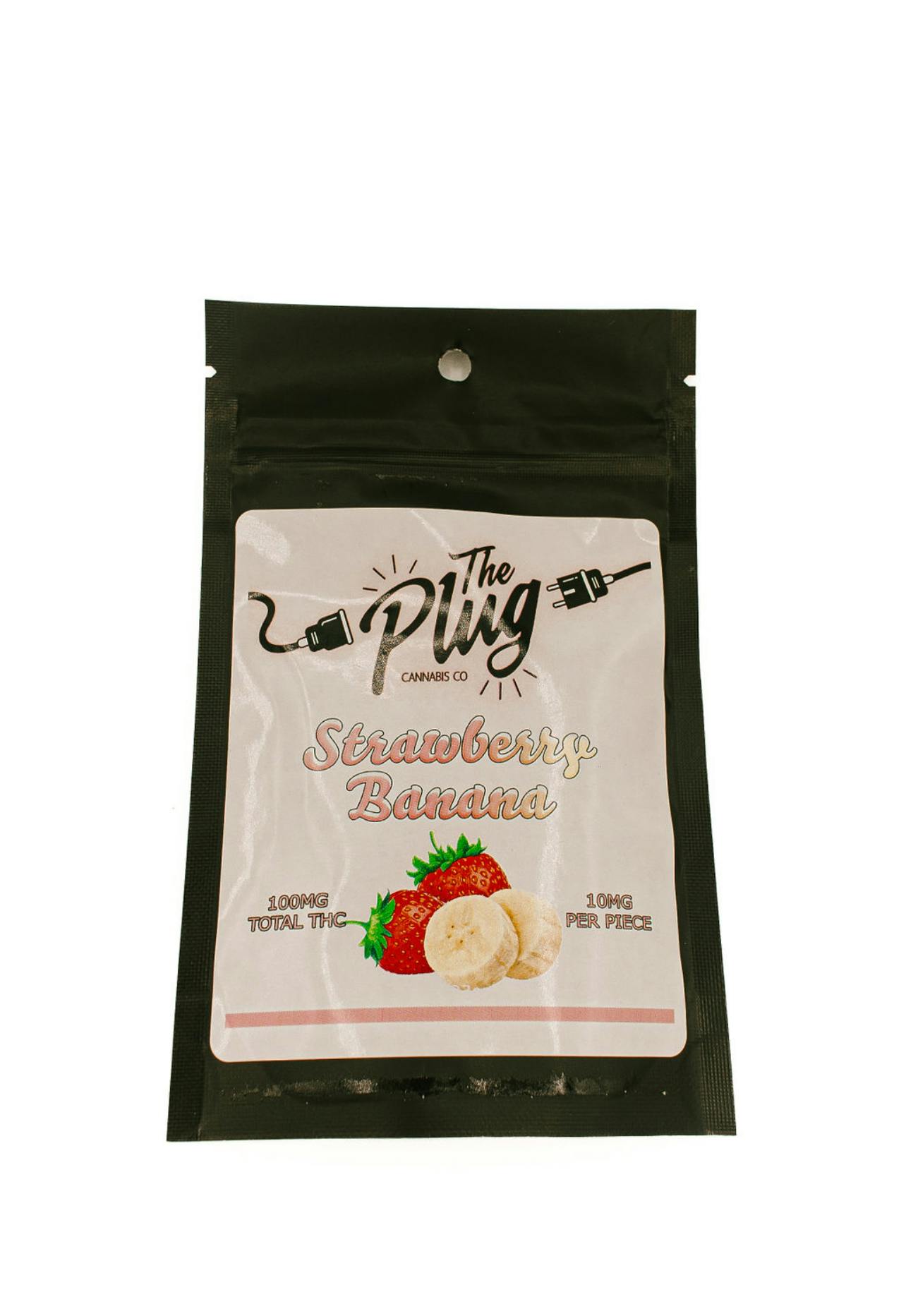 The Plug - 1000mg Feco Gummies - Strawberry Banana
