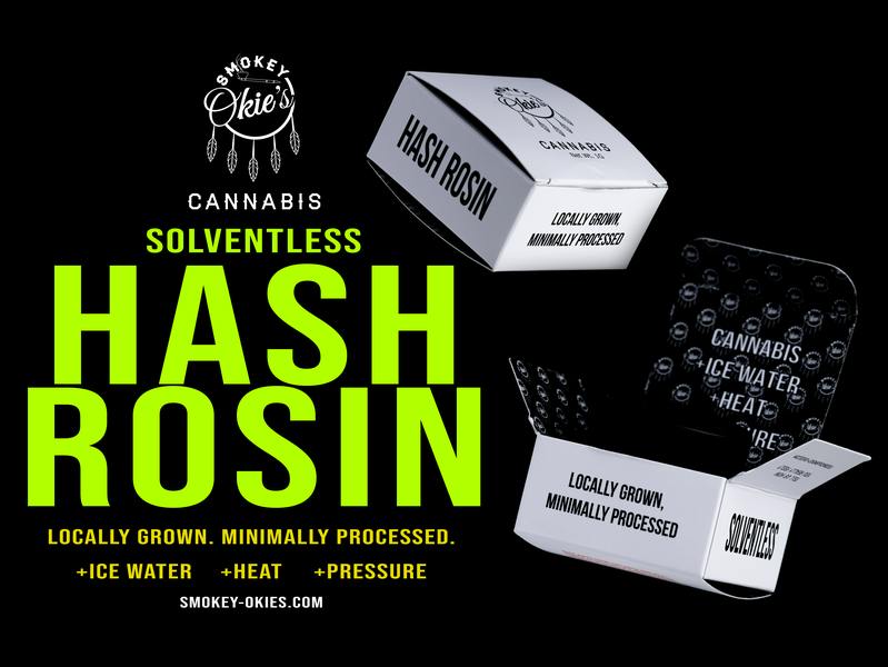 Smokey Okie's - Cake Tartz - Live Hash Rosin - 1g