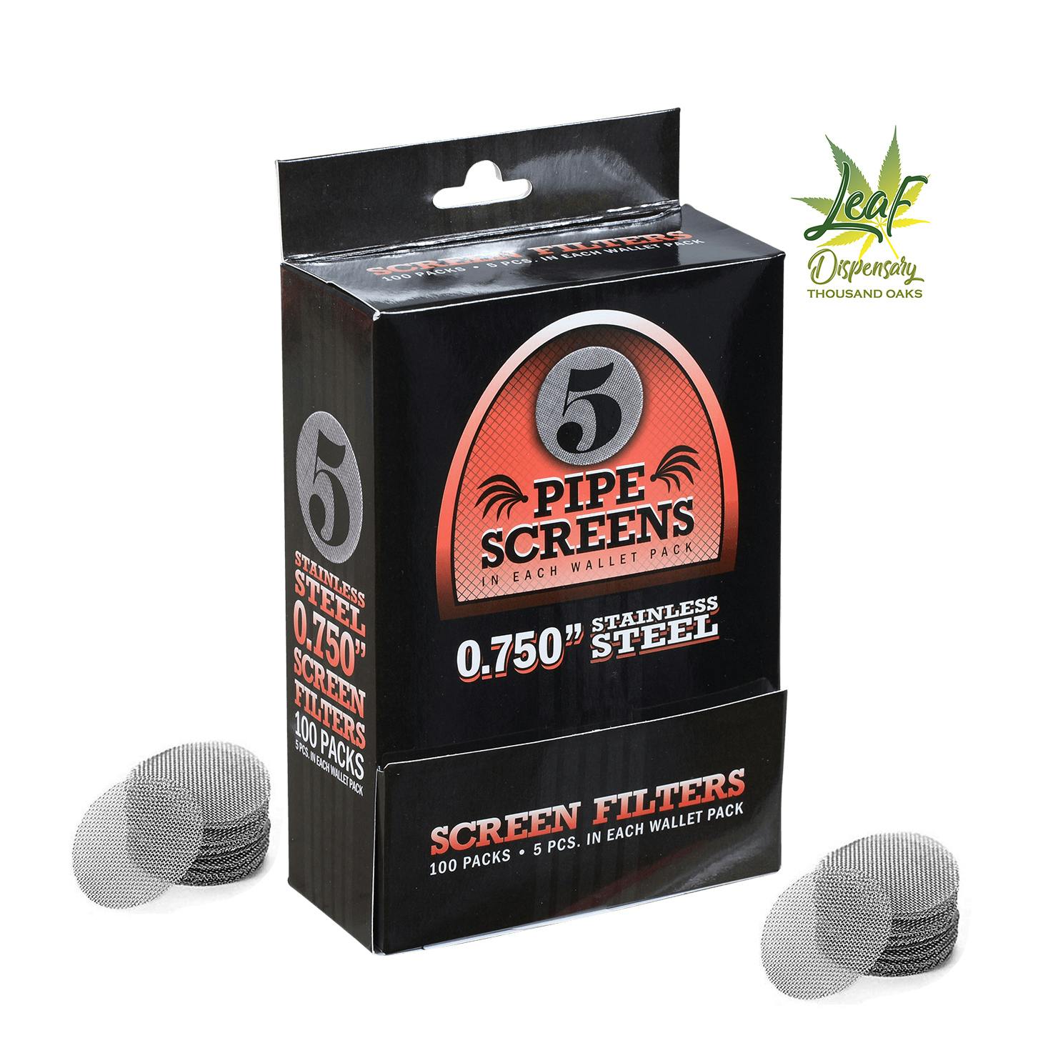 Pipe Screens - Stainless Steel Pack of 5 | Pipe Screen