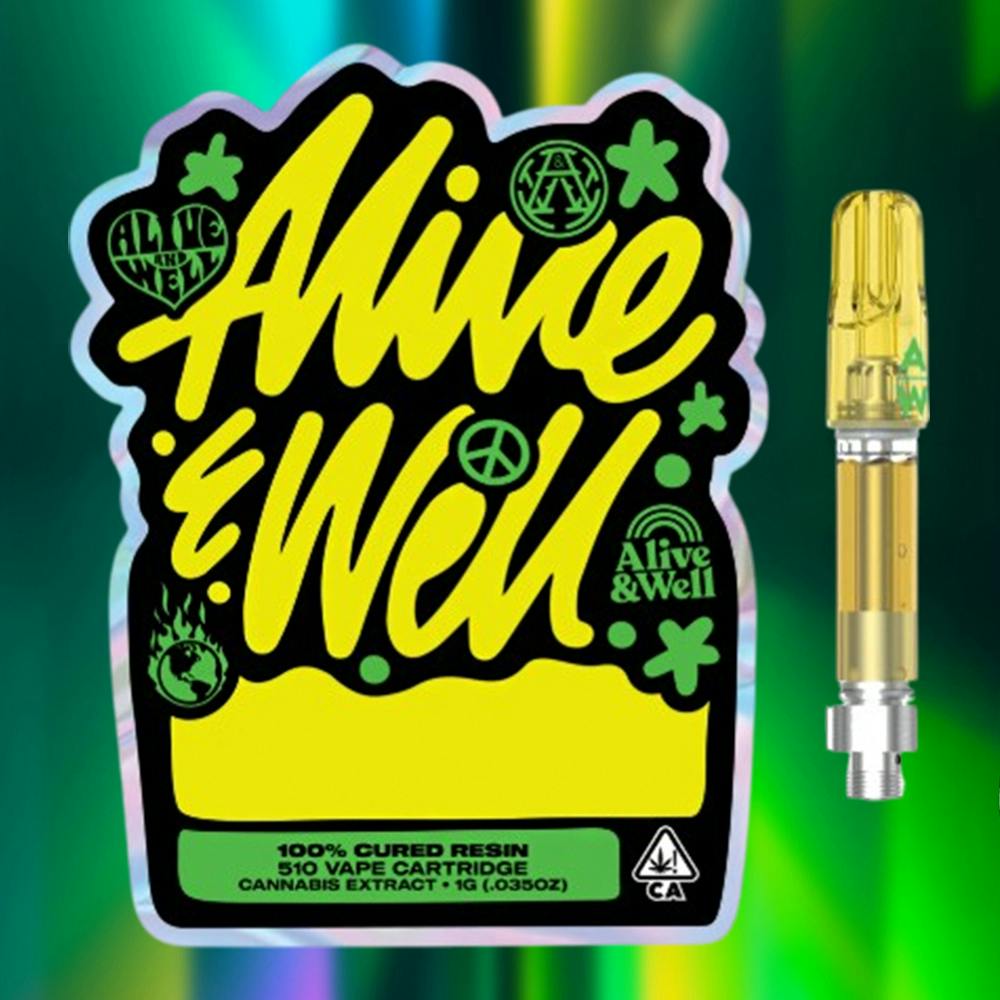 Red Hotz | Alive & Well - Cured Resin Cartridge