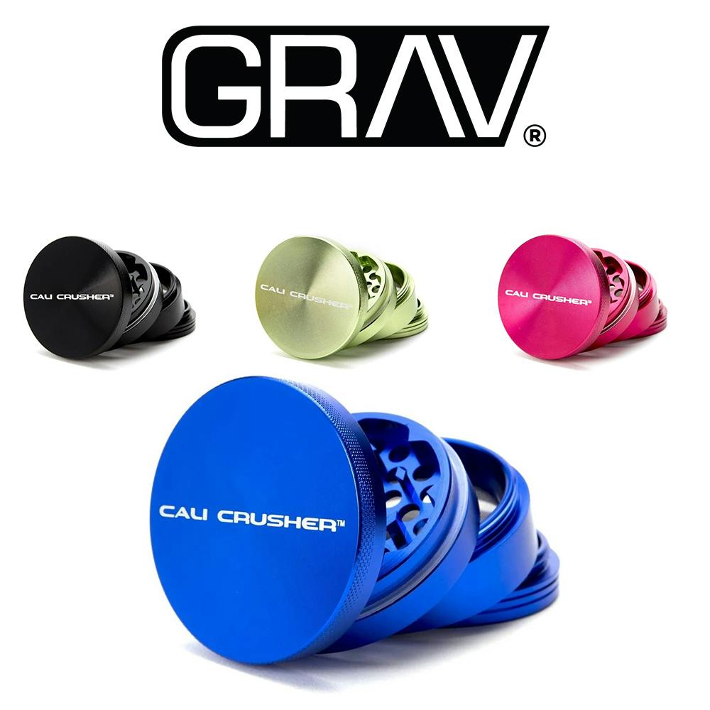 GRAV - Premium Grinder - 2.5" Four Piece Hard Top | Cali Crusher - Grinder