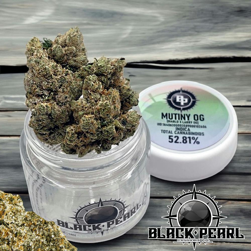 Mutiny OG | Black Pearl - Diamond Coated Flower