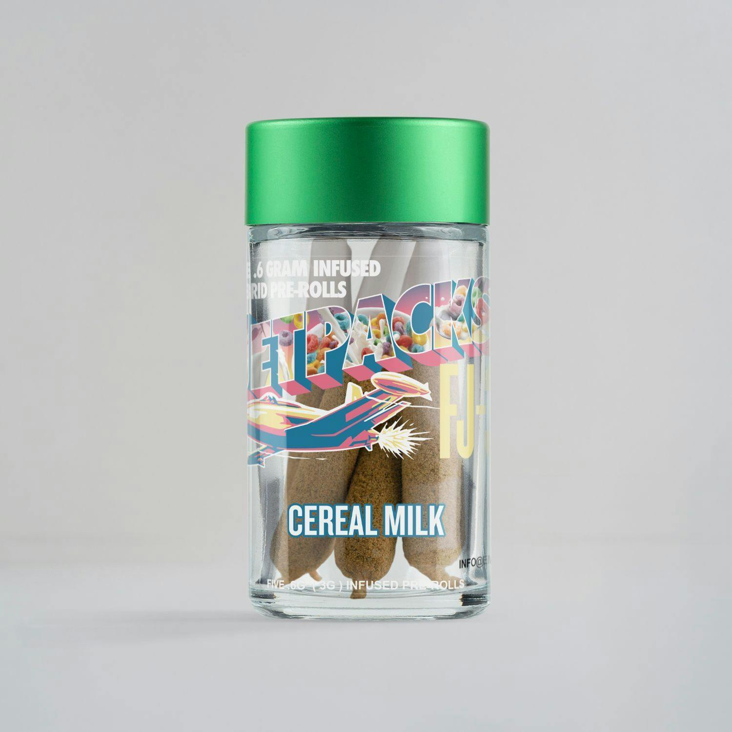 JETPACKS | FJ-3 CEREAL MILK | INFUSED PRE-ROLL | 3G(5PK)
