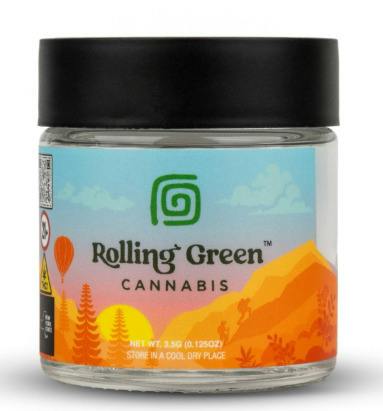 ROLLING GREEN | FLOWER | ALIEN PEBBLE OG | 3.5G