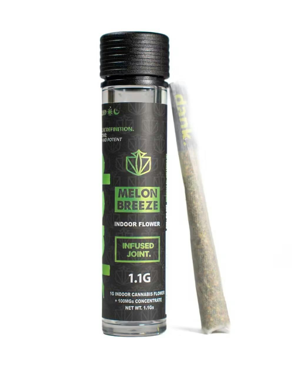 DANK | INFUSED JOINT | MELON BREEZE | 1.1G