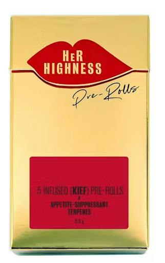 HER HIGHNESS | INFUSED PRE-ROLLS | NO FUCKS PUFFS | 2.5G(5PK)