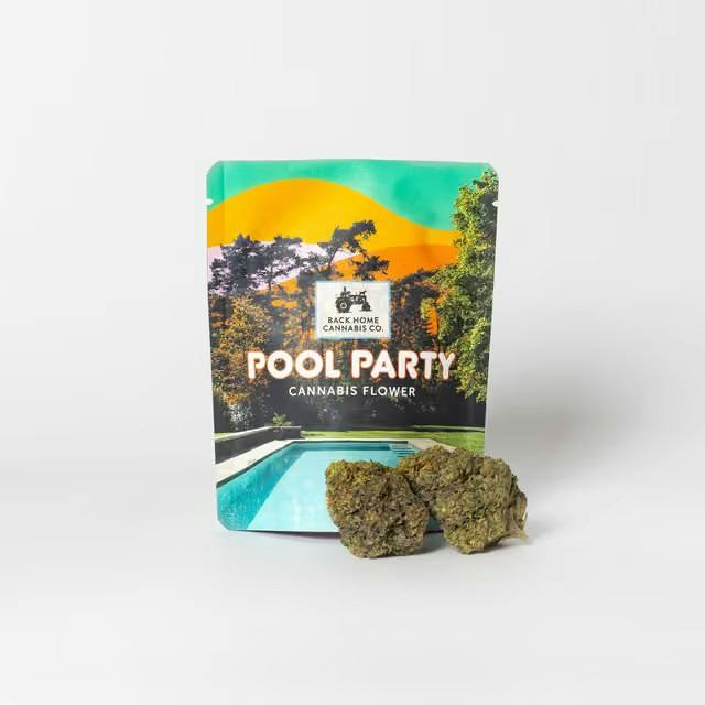 BACK HOME CANNABIS CO. | SUMMER COLLECTION | POOL PARTY | PINEAPPLE EXPRESS | 3.5G