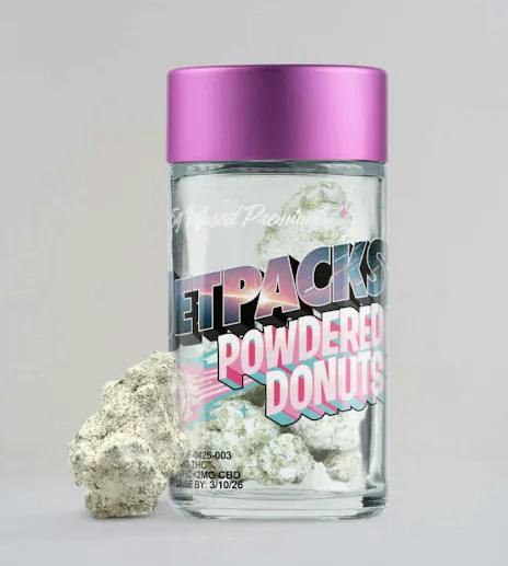 JETPACKS | POWDERED DONUTS | CHAMPIONSHIP CAKE | INFUSED FLOWER | 3.5G