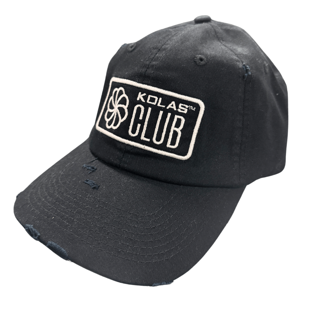 Kolas Club Branded Dad Hat Black