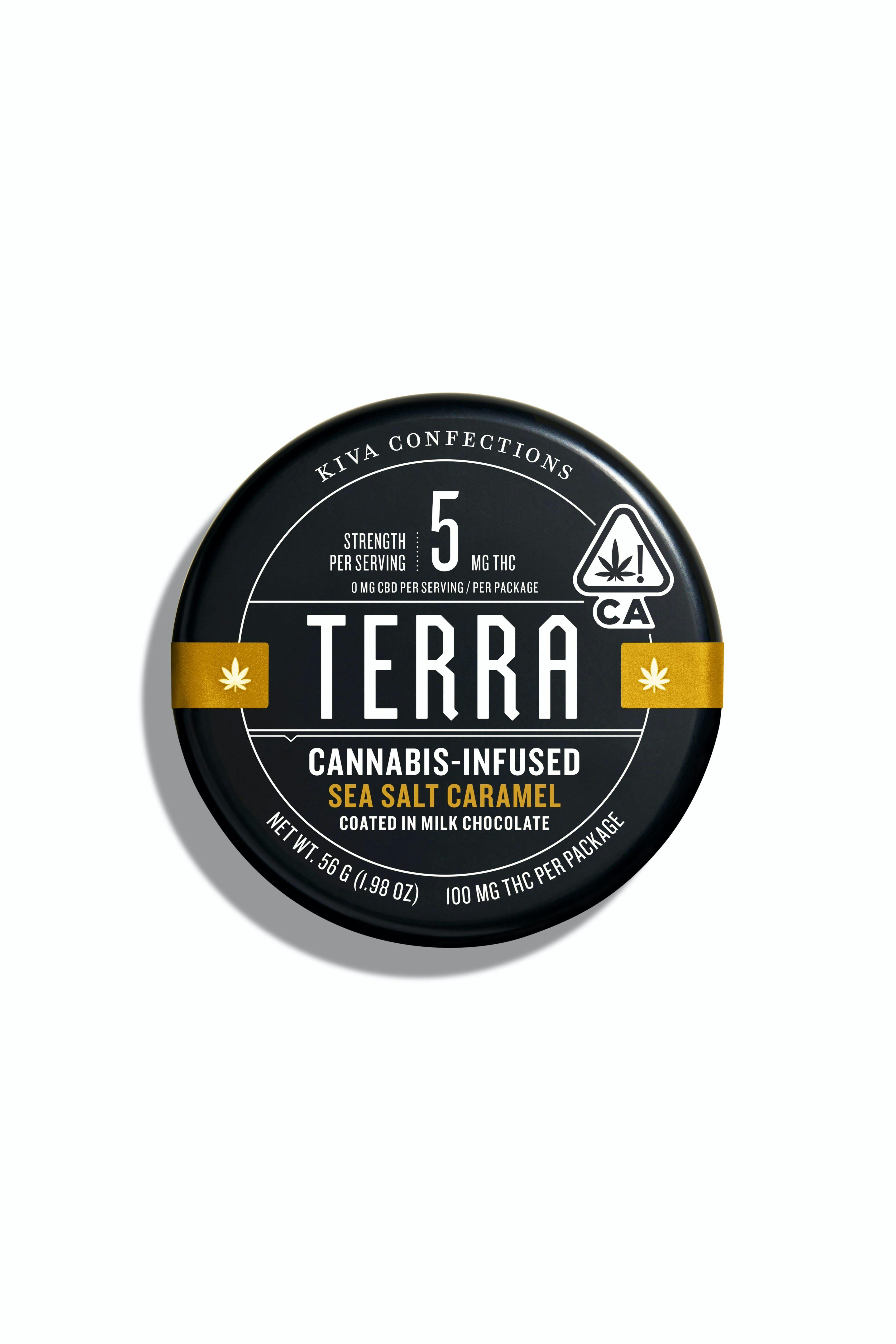 KIVA TERRA BITES — Sea Salt Caramel