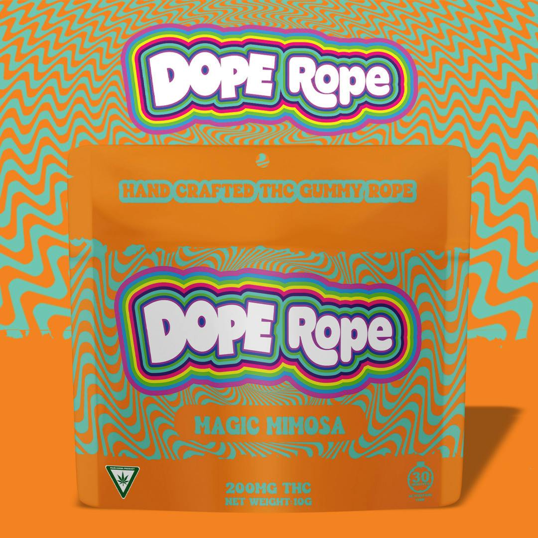 Dope Rope | 200MG Gummy Rope | Magic Mimosa