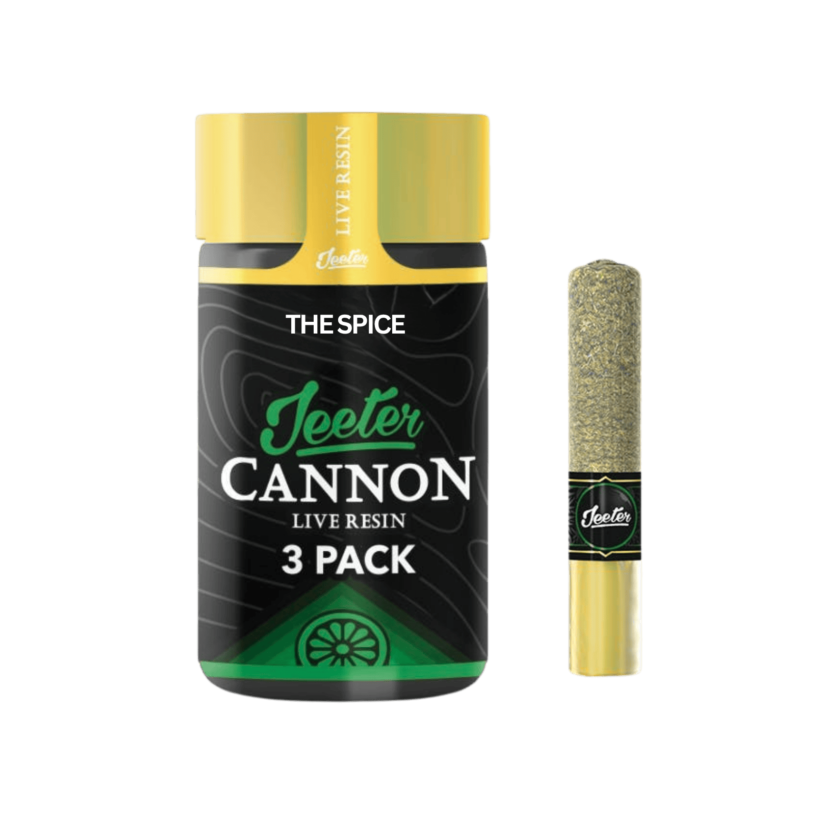 Jeeter | .5G Resin Infused 3 Pack Baby Cannons | The Spice