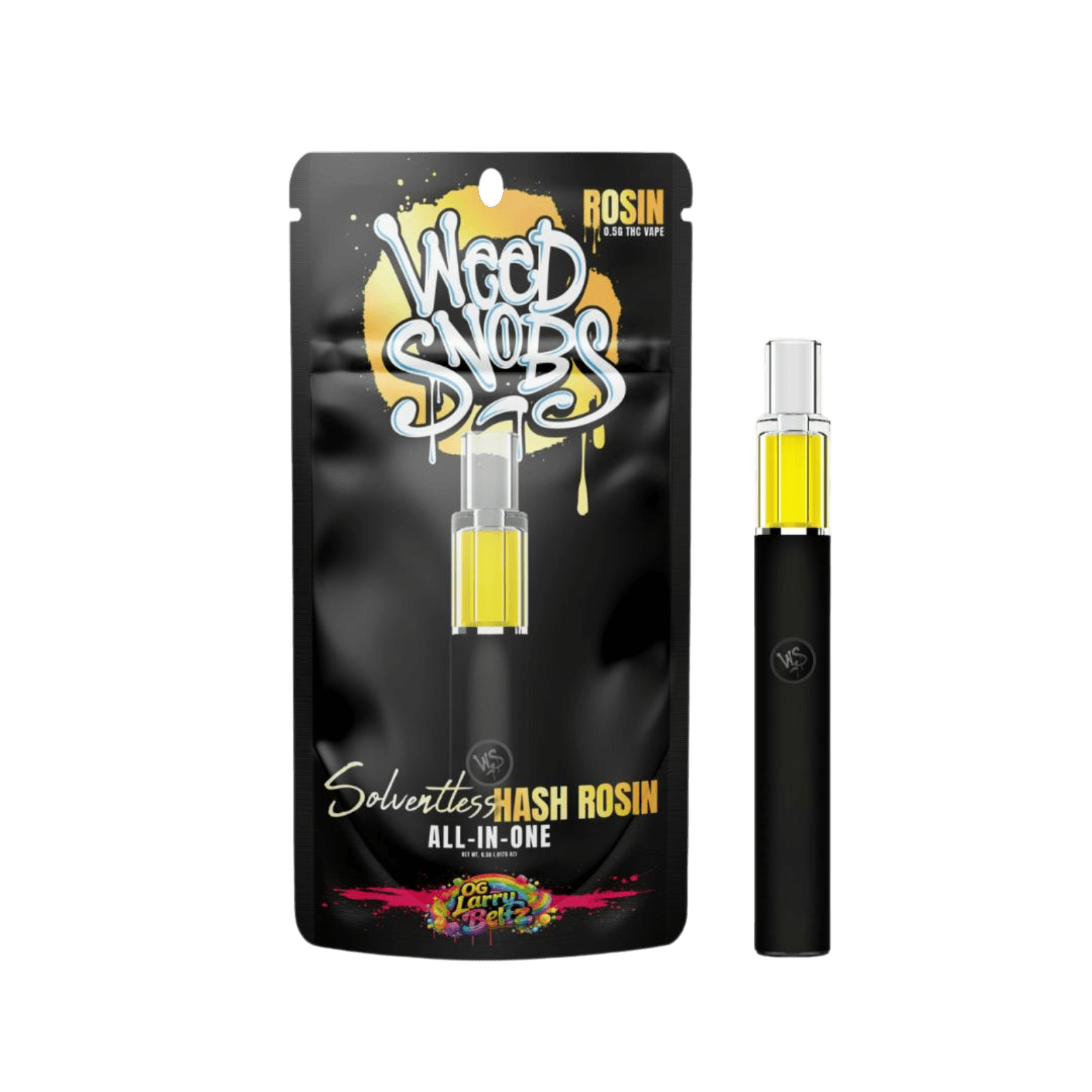 Weed Snobs | .5G Hash Rosin Disposable | Orange Starburst