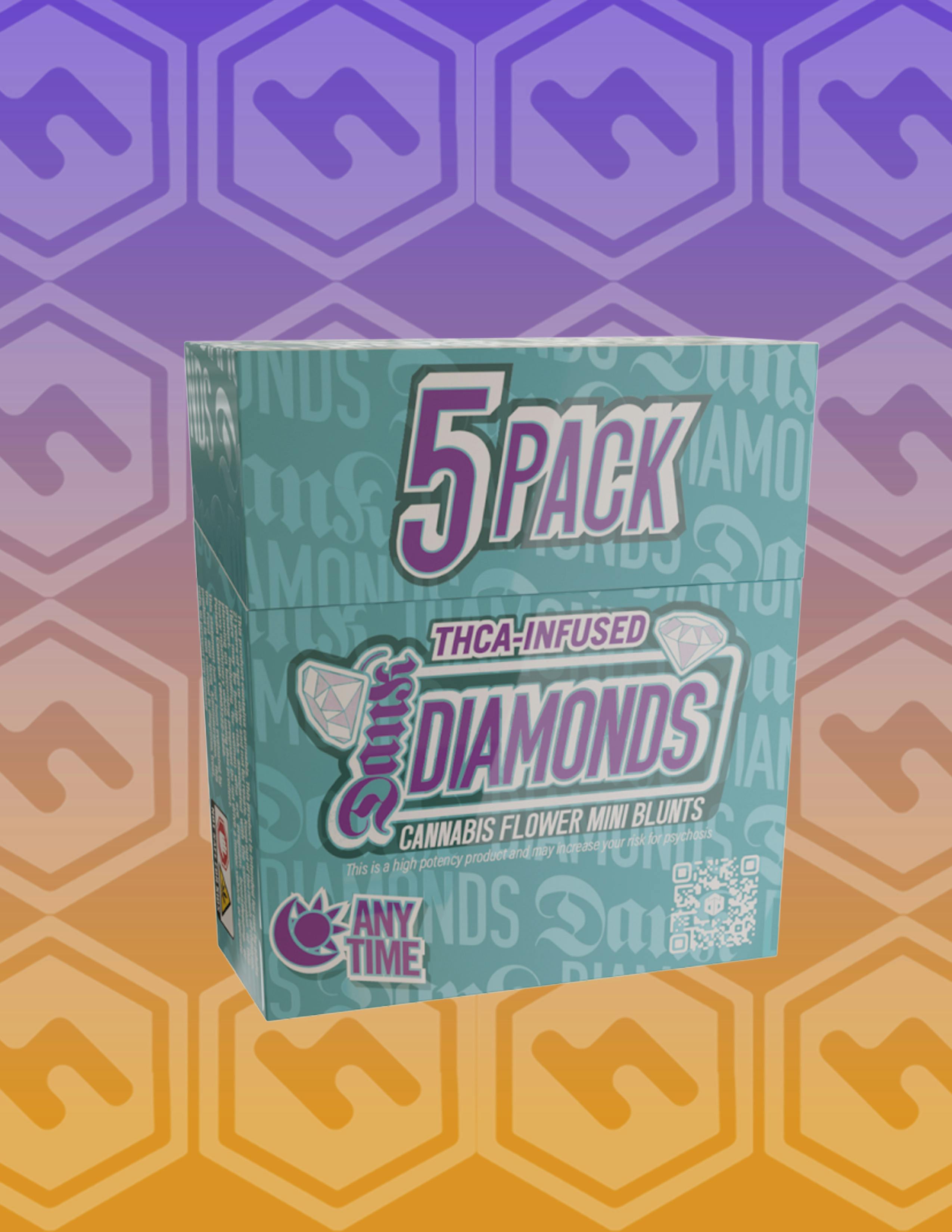 Pear Cut | Infused Hemp Mini Blunt 5 Pack