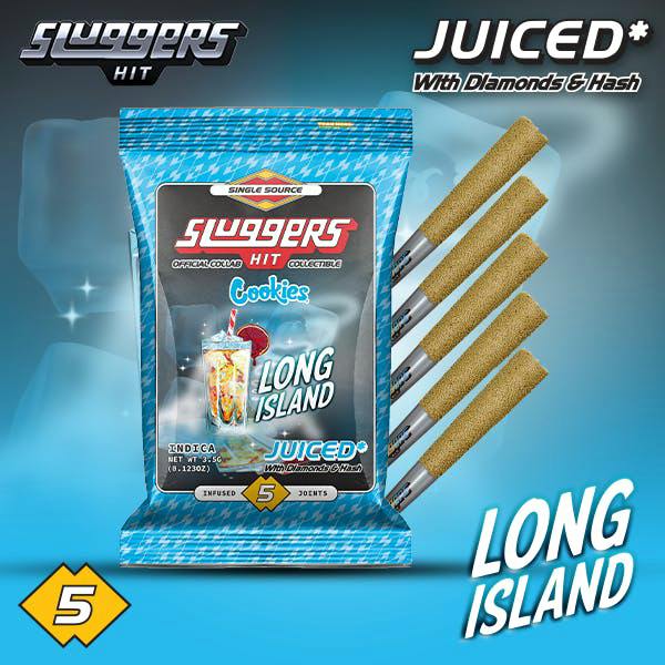 SLUGGERS - INFUSED PREROLL MULTIPACK - LONG ISLAND - 3.5G