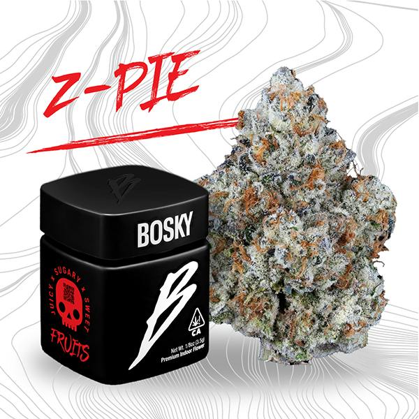 BOSKY GENETICS - INDOOR FLOWER - Z PIE - 3.5G