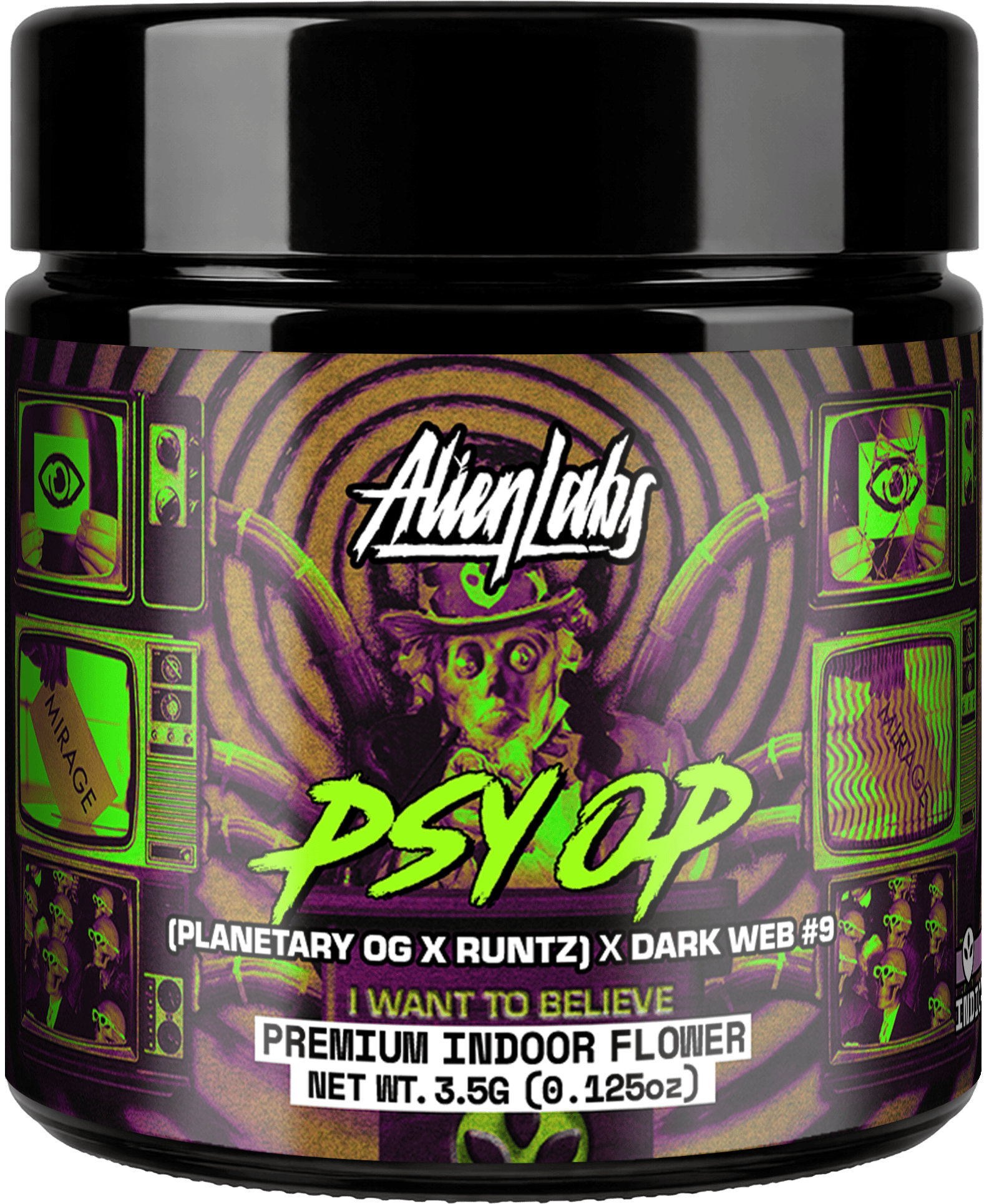ALIEN LABS - INDOOR FLOWER - PSYOP - 3.5G