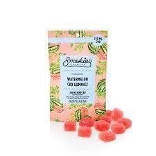 Watermelon Fruit Chews CBD:THC 25:1 | 10mg | 10ct | 10mg/ea by Smokiez Edibles