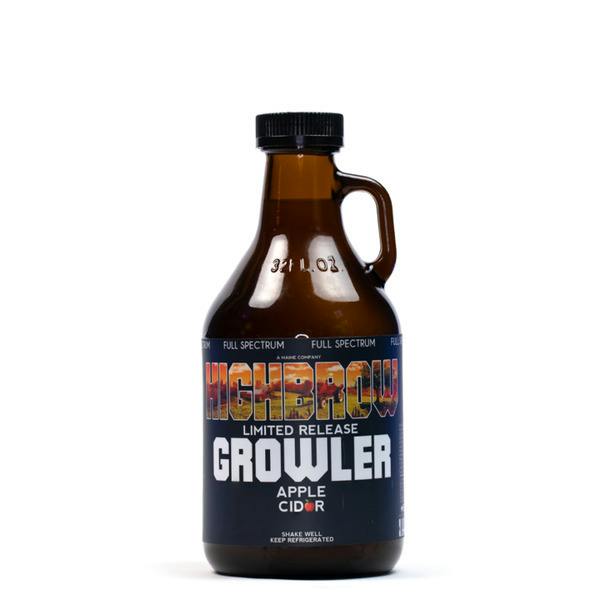 Highbrow Nano Half & Hash Full Spectrum Growler 64oz/