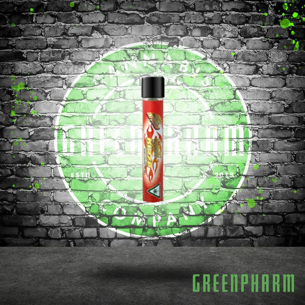 Cali-Blaze | 1.2G Infused Pre-Roll | Cherry Lime