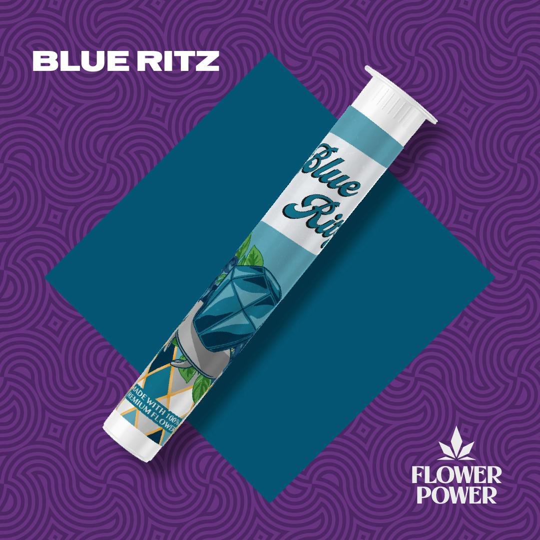 Flower Power | 1G Pre-Roll | Blue Ritz