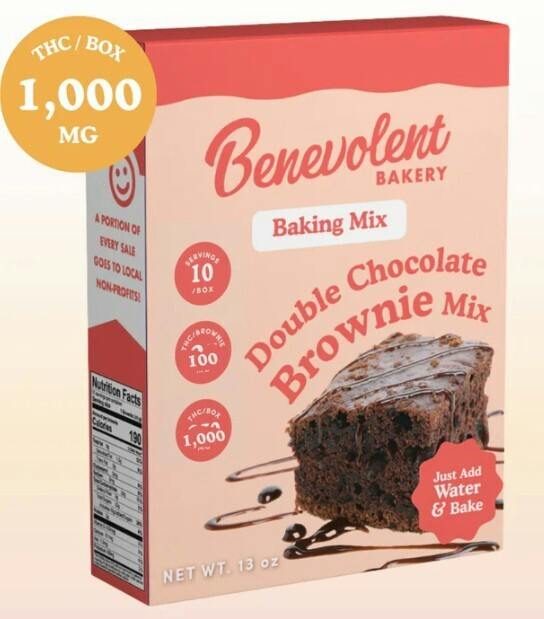 BENEVOLENT BROWNIE MIX : 1000MG