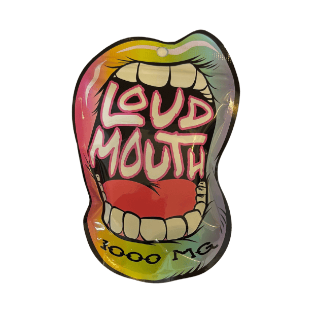 Loud Mouth - 1000mg Gummies : Pineapple