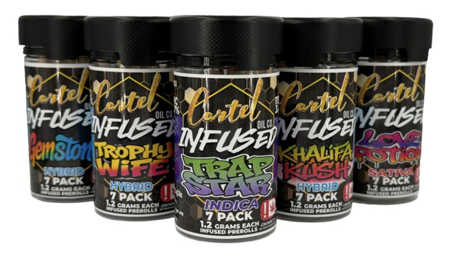 Cartel : 7PK Infused Pre-Roll : Royal Highness