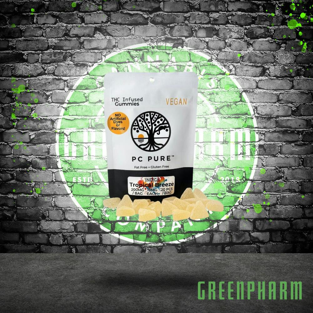 PC Pure Tropical Breeze Gummies
