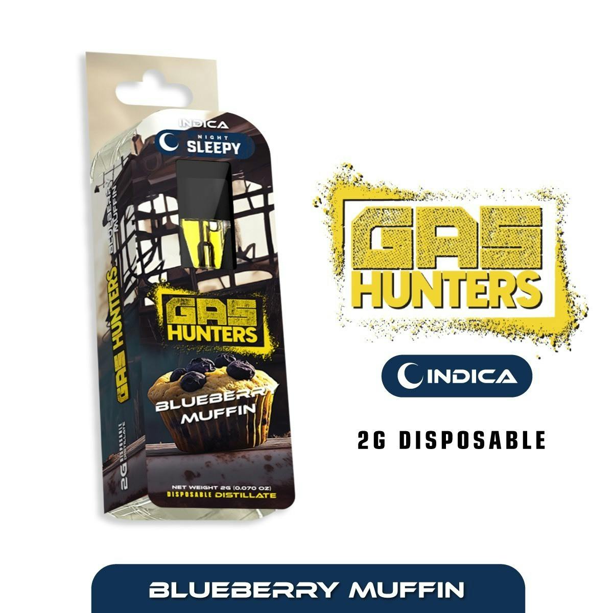 Gas Hunters | 2G Disposable | Blue Dream