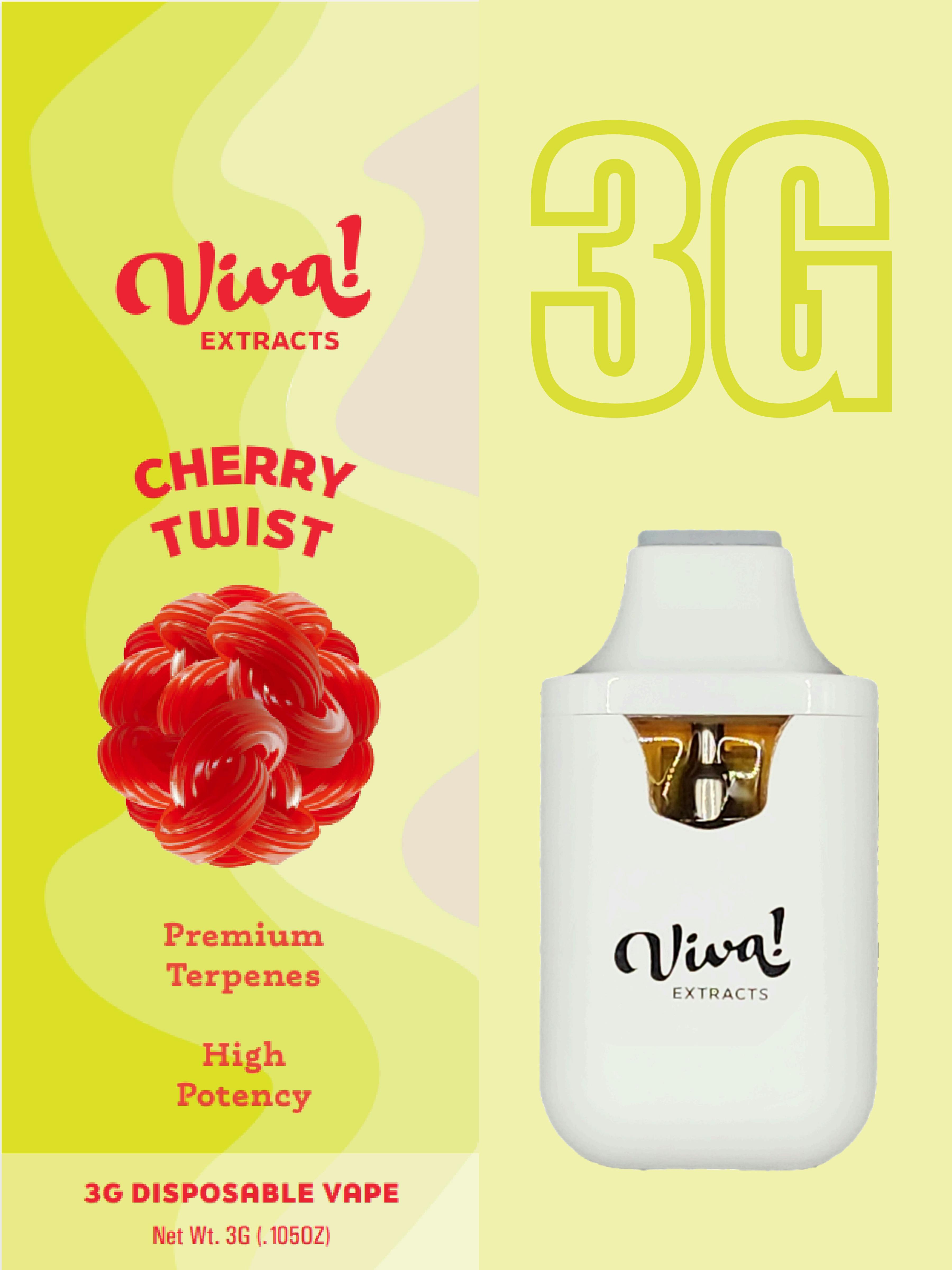 Viva | 3G Disposable | Cherry Twist