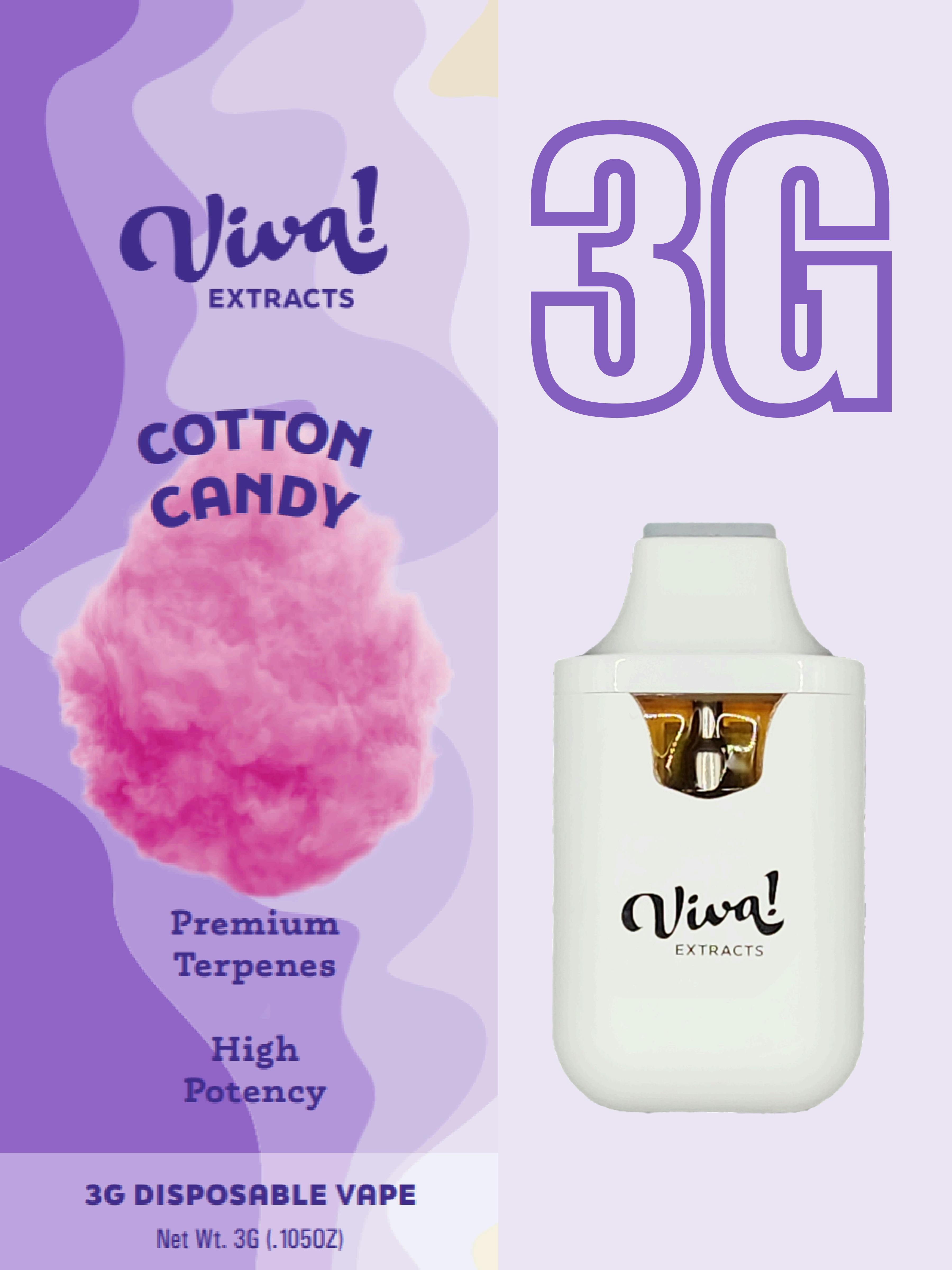 Viva | 3G Disposable | Cotton Candy