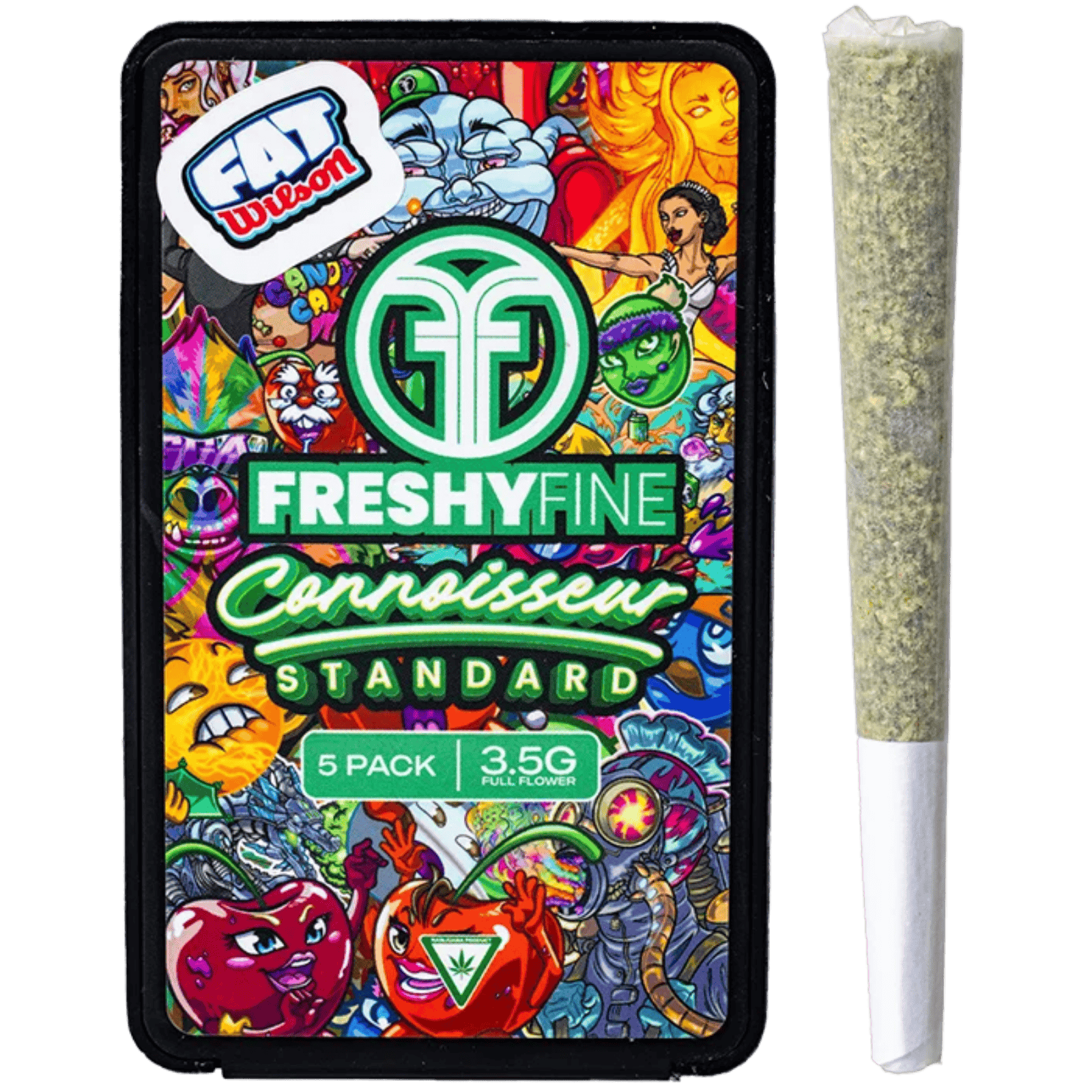 Freshy Fine | .7G Pre-Rolls 5 Pack | Fat Wilson