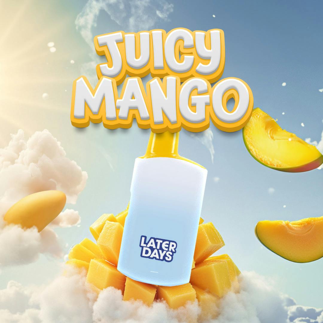 Later Days | Juicy Mango | .84g AIO Disposable