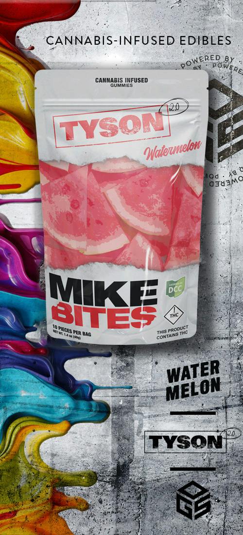 Mike Bites | Watermelon 10pc | 110mg Gummies