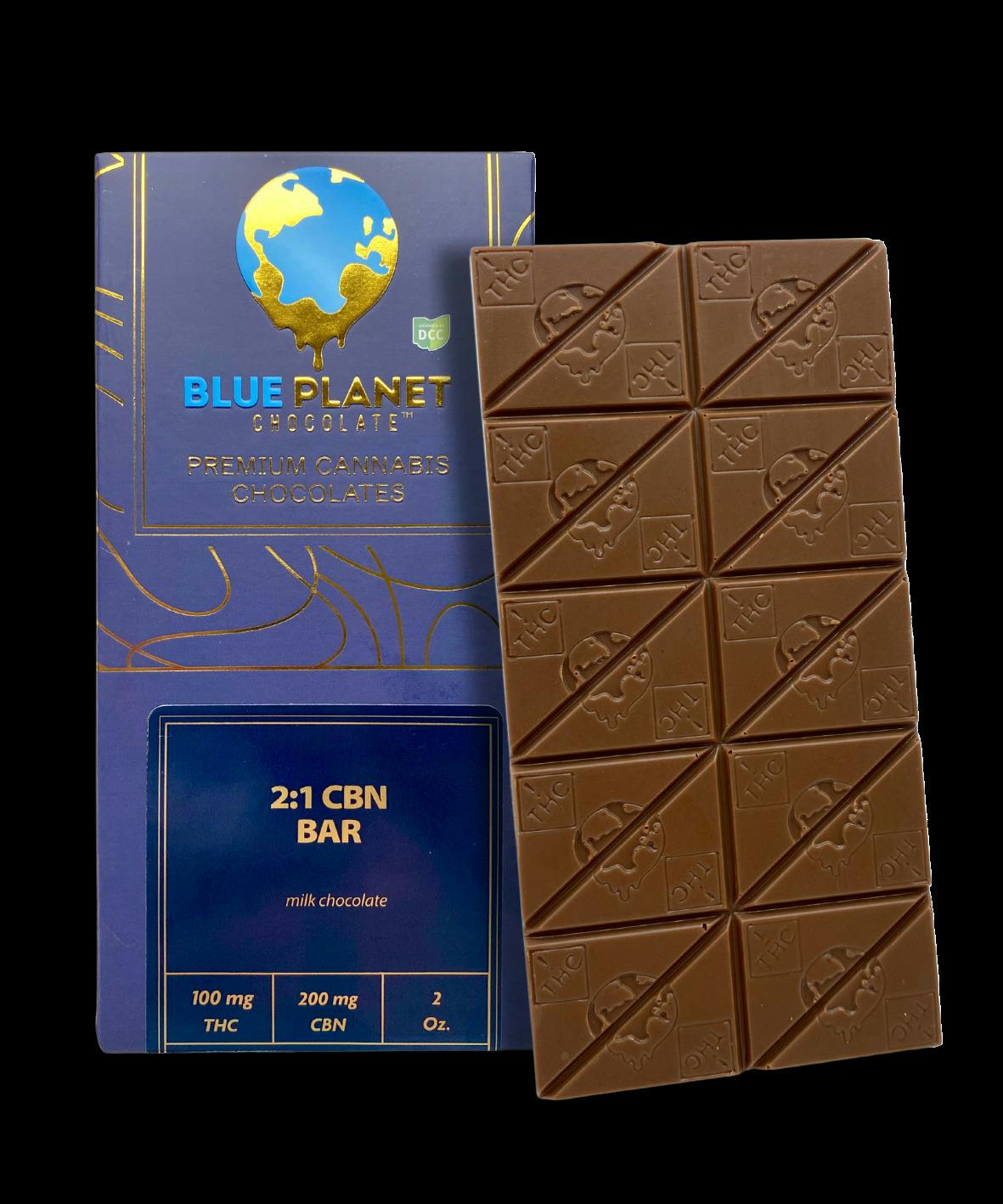 BP - Milk Chocolate Bar 2:1:1 CBN:CBD:THC | 100mg | 20pk