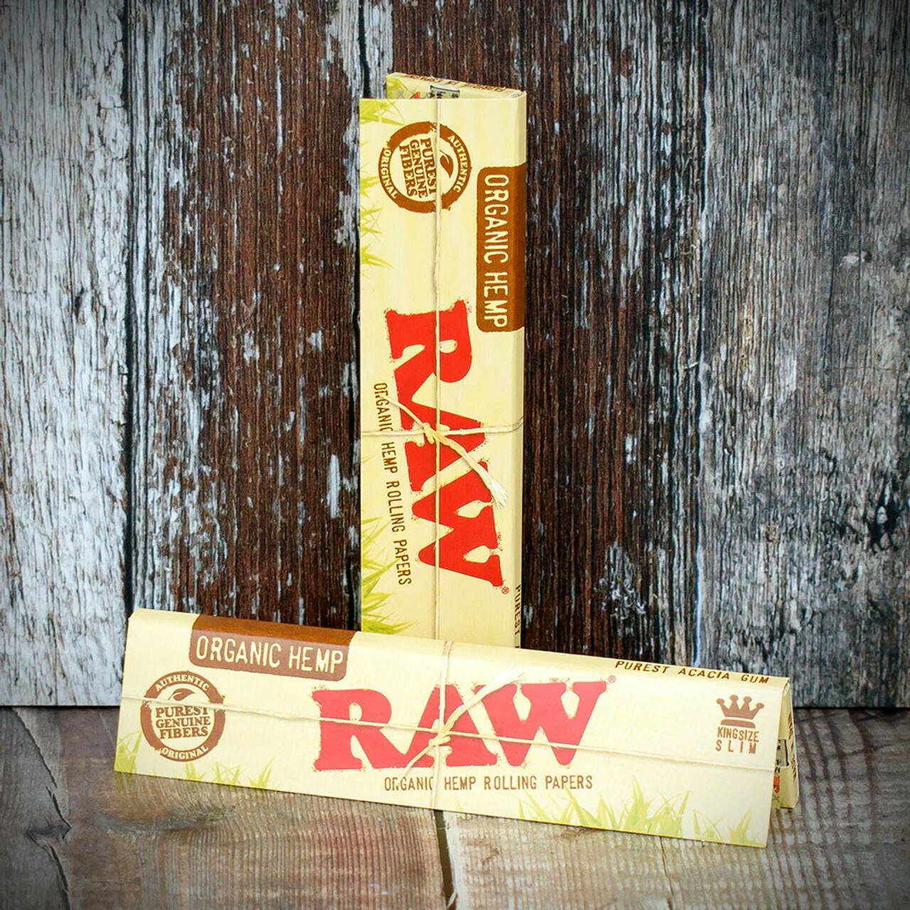 Organic Hemp King Size Slim Rolling Papers | Raw at Culture Cannabis Club